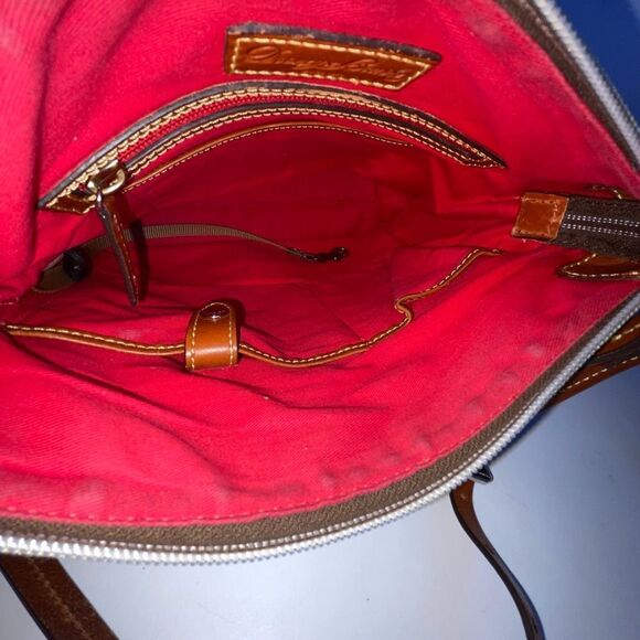 Dooney & Bourke Nylon Shoulder Bag Khaki - Picture 7 of 10